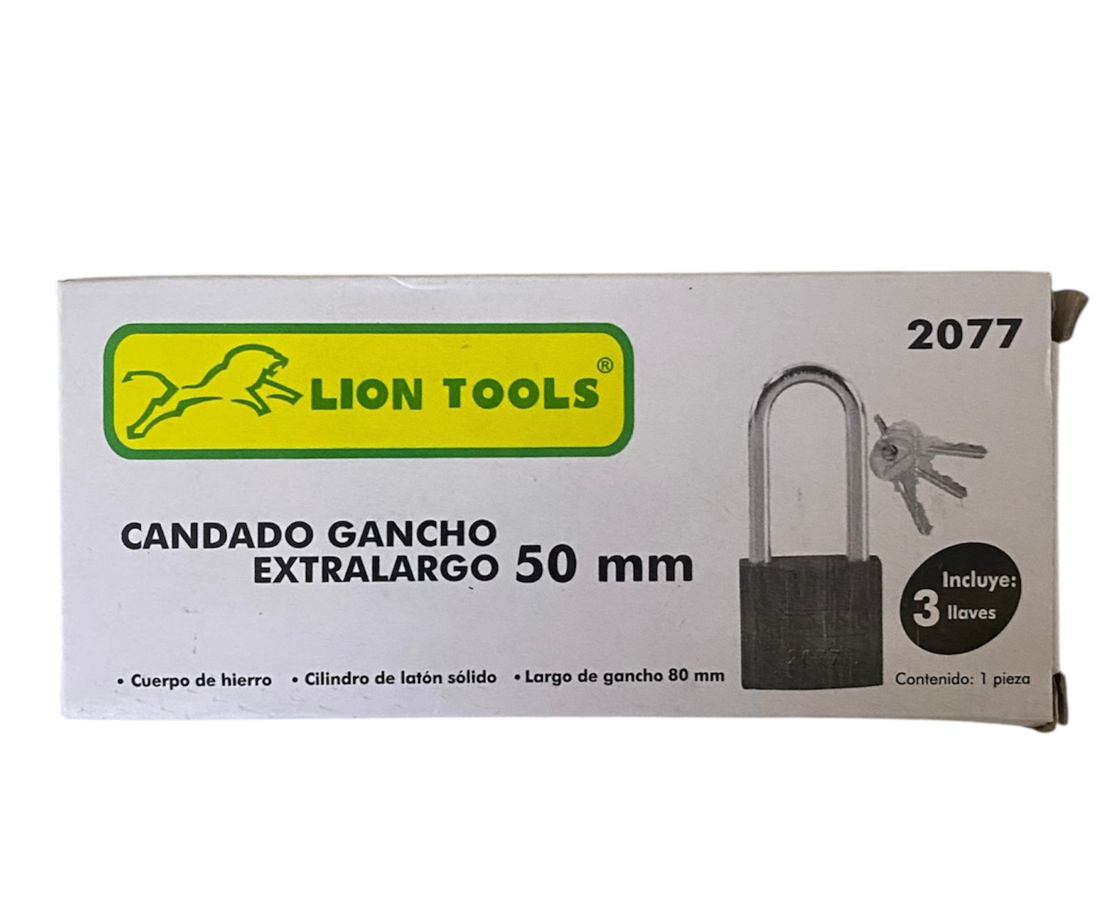 Candado Gancho Extralargo 50mm